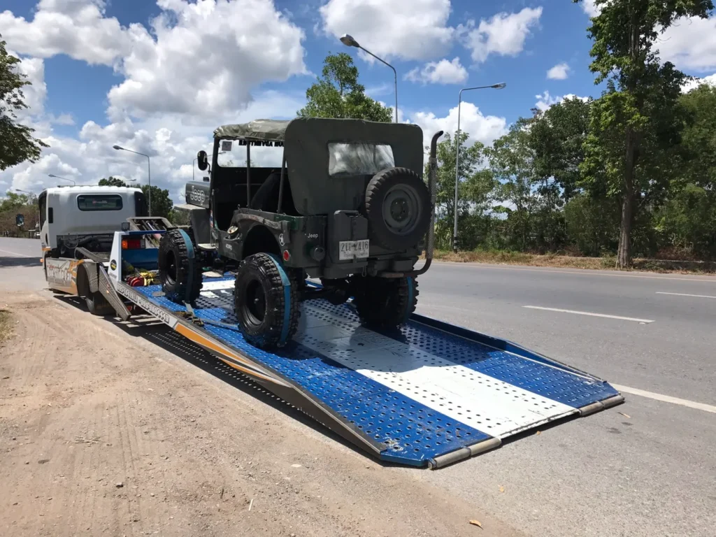 รถยก รถสไลด์หัวหิน